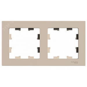 Рамка 2-пост. AtlasDesign универс. песочн. SE ATN001202