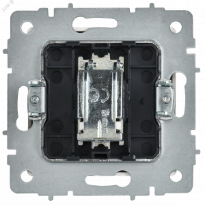 BRITE Розетка TV оконечная РТВ11-0-БрАБ арктический белый IEK BR-A10-O-K91