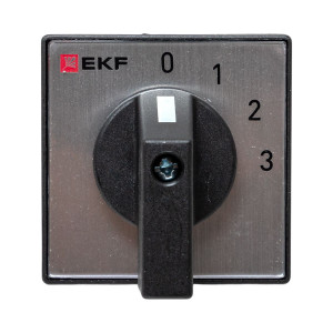 Переключатель кулачковый ПК-1-121 10А 1P «0-1-2-3» PROxima pk-1-121-10