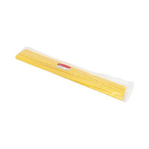 Термоусаживаемая трубка ТУТ нг 8/4 желтая в отрезках по 1м PROxima tut-8-y-1m