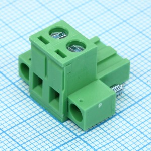 2EGTKM-5.08-02P-14-00, Разъемный клеммный блок, 2 контакта. Серия 2EGTKM-5.08