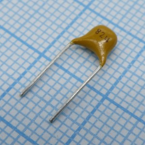 TS170R1H824Z8BFB0R, Конденсатор керамический многослойный 0.82мкФ 50В Y5V +80%-20% радиальный 5.08мм 85°C россыпь