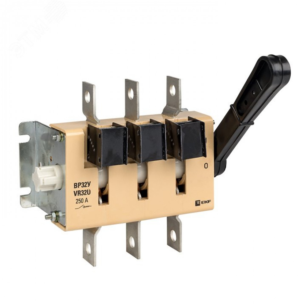 Изображение товара Выключатель-разъединитель ВР32У-35А31220 250А 1 направ. с д/г камерами несъемная левая/правая рукоятка MAXima PROxima uvr32-35a31220