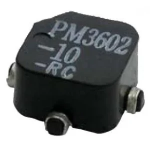PM3604-20-RC, Катушка индуктивности SMD проволочная 20мкГн/80мкГн ±20% железо 2.02A/1.01A 0.049Ом/0.2Ом сопротивление по постоянному току лента на катушке