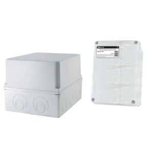 Распаячная коробка ОП 240х195х165мм, крышка, IP55, кабельные ввода d28-3 шт., d37-2 шт., SQ1401-1274