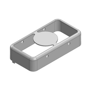 MS230-10F, Прокладки, пленки, поглотители и экраны для защиты от ЭМП 23 x 11.7 x 5mm Two-piece Drawn RF Shield/EMI Shield FRAME