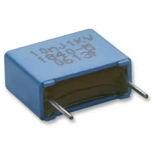 MKP1840410104M, Конденсатор металлоплёночный полипропиленовый 0.1мкФ ±5% 1000В (26х7х16.5мм) радиальный 22.5мм 100°С россыпь