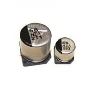 HZA107M050G24T-F, Алюминиевые электролитические конденсаторы для поверхностного монтажа 50V 100uF 10x10.2mm AEC-Q200