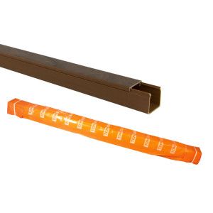 Кабель-канал 16х16 орех (100м) SQ0402-0203