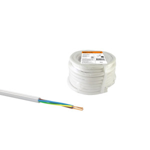 Провод ПВС 4х1,5 ГОСТ (10м), белый SQ0118-0071