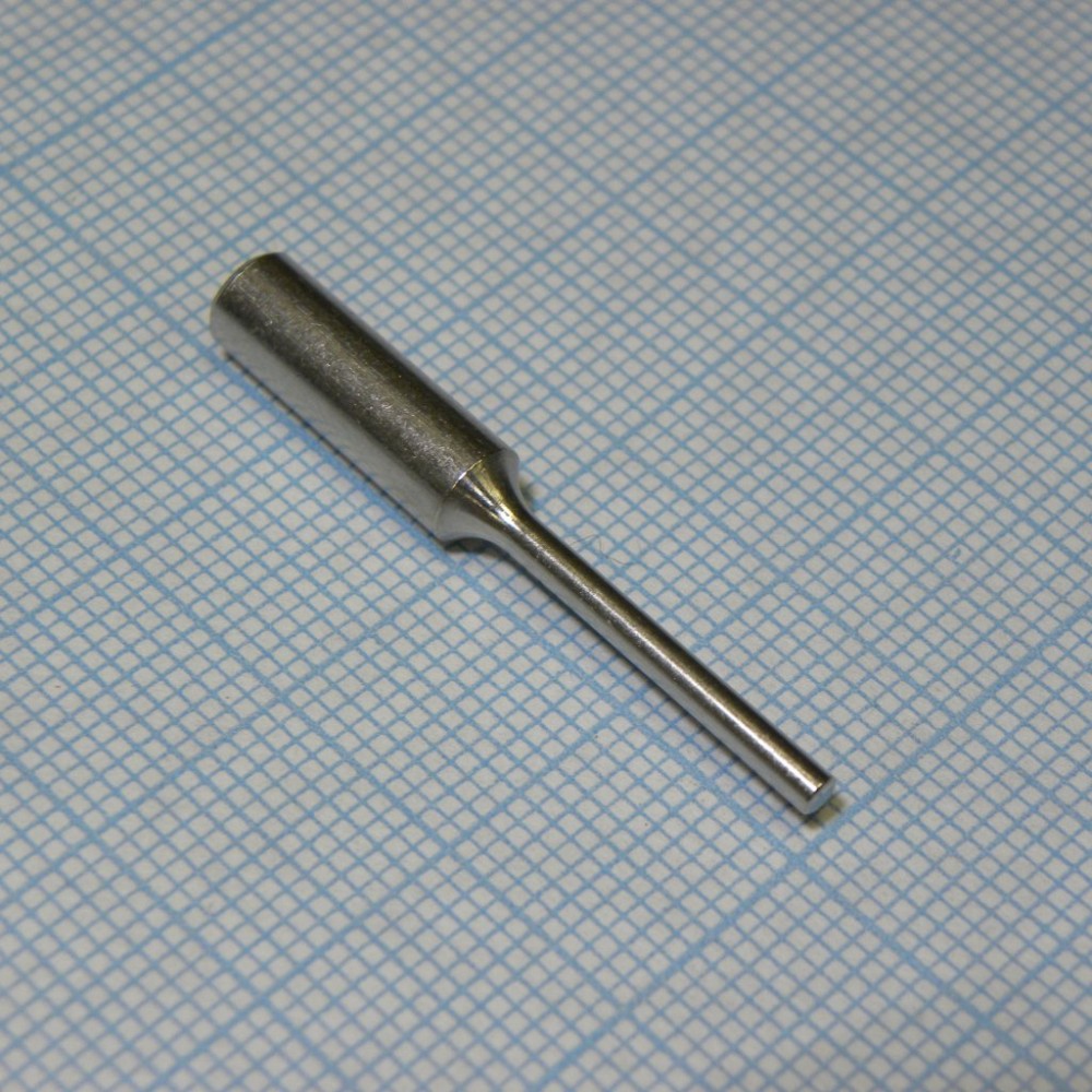 Изображение товара Паяльное жало М20-02 медное никелированное цилиндр затачиваемый 2.0мм Изображение товара Паяльное жало М20-02 медное никелированное цилиндр затачиваемый 2.0мм