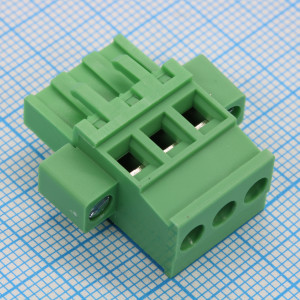 2EGTKAM-5.08-03P-14-100, Разъемный клеммный блок, 3 контакта. Серия 2EGTKAM-5.08
