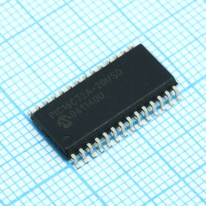 PIC16C72A-20I/SO, Микроконтроллер 8-бит 3.5кБ однократно программируемый 28SOIC