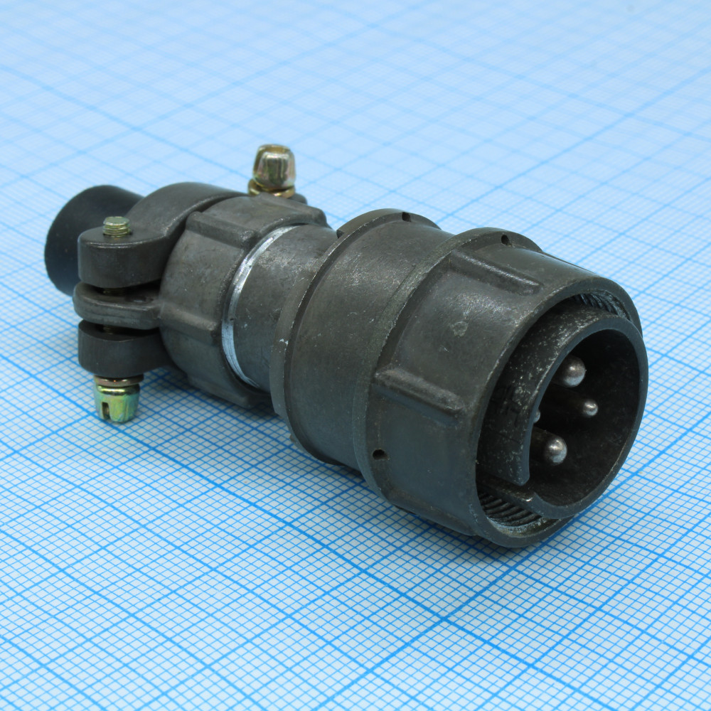 Изображение товара Цилиндрический низковольтный соединитель 2РМТ22КПН4Ш3В1В