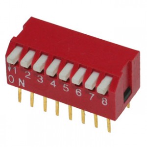DP-08 (SWD3-8), DIP переключатель DP-08, серия SWD 3-8