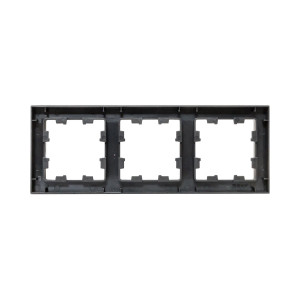 3 - местная рамка, мокко, пластик Эпика EKF UP1-FPM-03