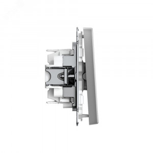 ARTGALLERY Перекрестный ПЕРЕКЛЮЧАТЕЛЬ, 10АХ, механизм, быстрозажимные клеммы, СТАЛЬ GAL000971S