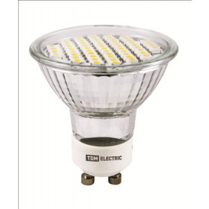 SQ0340-0026 Лампа светодиодная PAR16-3 Вт-220 В -3000 К–GU 10 SMD TDM (кр.10шт)