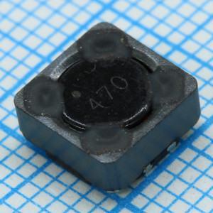 SRF0703-102M, Экранированная проволочная катушка индуктивности 1мГн/4мГн ±20% 100кГц феррит 260мA/128мА 3.11Ом/24.42Ом по постоянному току лента на катушке