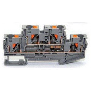 IS.ACANTO10-0.5k, Клеммные колодки для DIN-рейки DIN Rail 500Ohms 4-20mA to 0-10Vdc