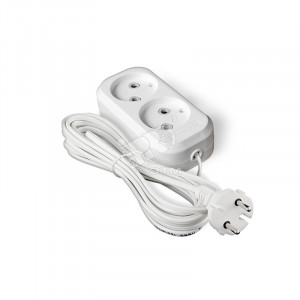 Удлинитель бытовой У6-011 ШВВП 2-0.75 2 гнезда 5м 9631913