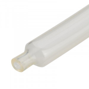 Трубка термоусадочная клеевая ТТК(3:1)-6/2 прозр, Термоусадочная прозрачная клеевая трубка 3:1 с подавлением горения, нарезка по 1 м.