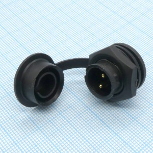 PY07-2ZY, Блочная вилка, 2 контакта