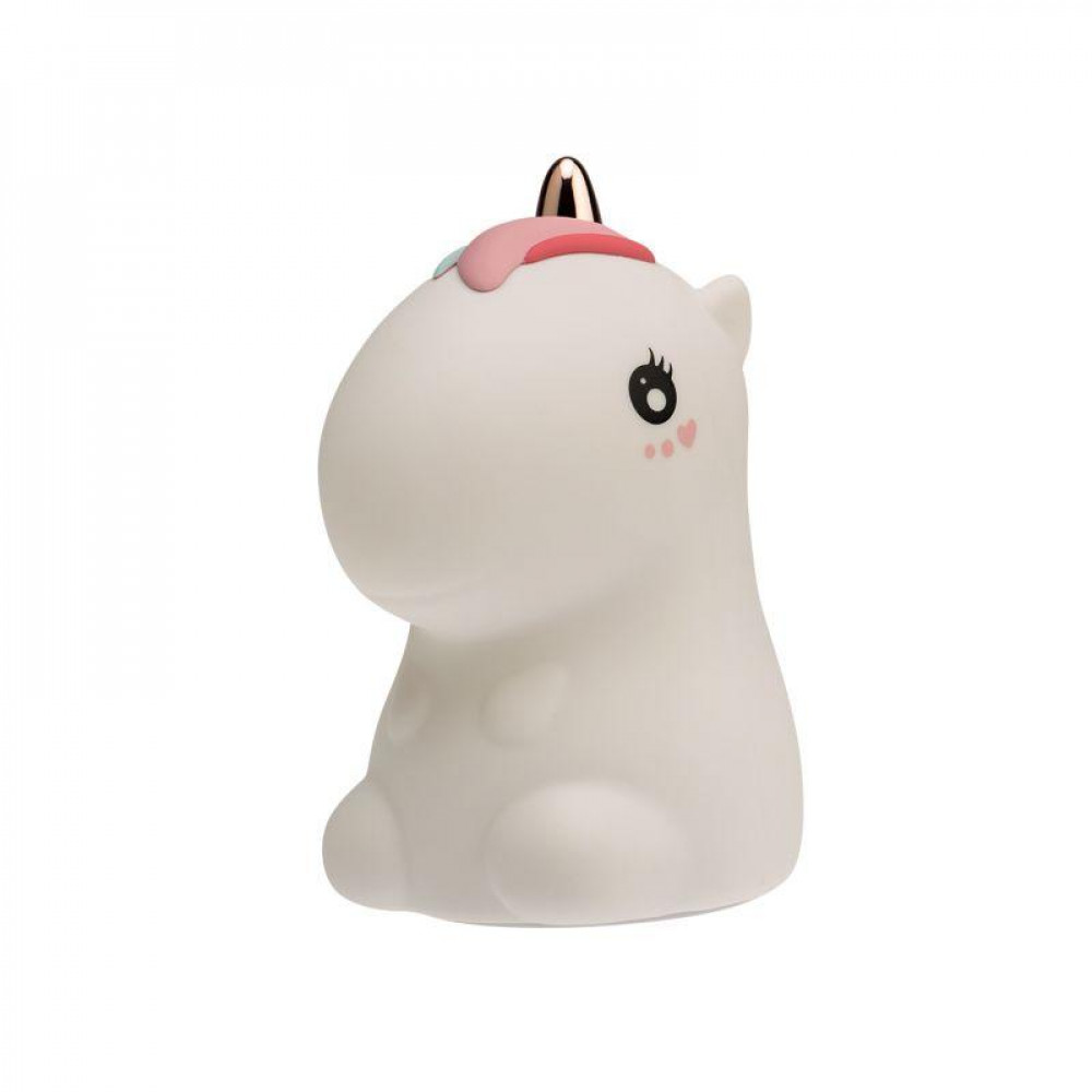 Изображение товара Силиконовый ночник Единорог USB 3 режима RGB светильник для детей и дома
