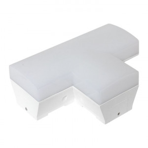 Фигурный коннектор для светодиодных линейных светильников ДБО-T белый 10Вт 4000К IP20 LUMA EKF LBL-T-10-W-4000