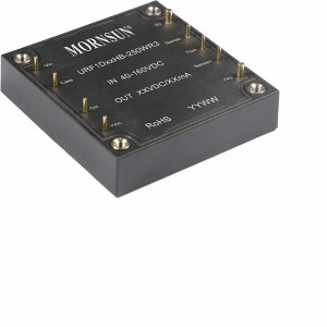 URF1D24HB-250WR3, Преобразователь DC/DC 250 Вт, вход 110(40-160) VDC, выход 24 VDC, 10,42 A, DIP на плату