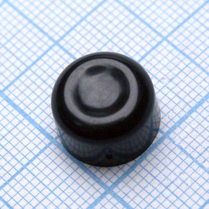 Колпачок A01 черный, Для PSW-3 (D=13, H=8)