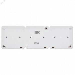 Розетка 3-м ОП Гермес Plus РСб23-3-ГПБб 16А IP54 с заземл. с крышкой бел. ERMP32-K01-16-54-EC