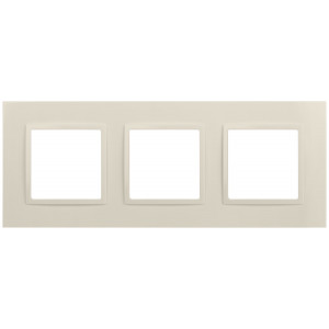 Рамка для розеток и выключателей Elegance 14-5013-02 Classic, на 3 поста, слоновая кость Б0060582