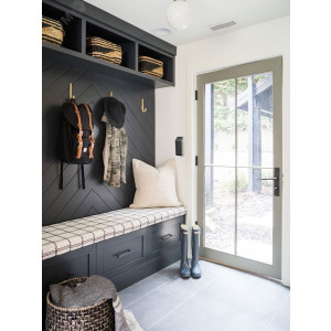 Звонок беспроводной полиф. 23 мелодии 150м 1 кноп. IP44 2хAA (не в компл.) черн. КОСМОС KOC_AG510B