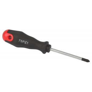 Отвертка PZ 1х75 мм крестовая двухкомпонентная рукоятка Б0055851