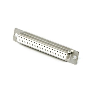 40-9737S, Стандартные соединители D-Sub  37 POS. SOLDER FEM. GOLD PLTD. CONTACTS