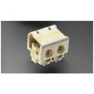 2-2106431-4, Осветительные коннекторы 4 Position 22 AWG SMT IDC Feed Thru