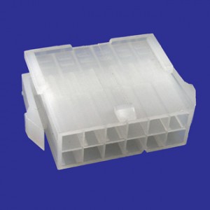 MF-2X6M+TERMINAL, Разъем питания Mini-Fit 12 контактов, вилка на кабель, шаг 4,2мм