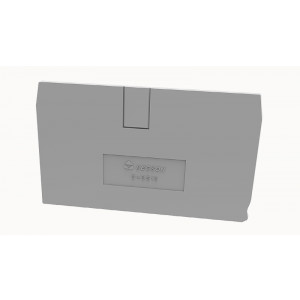 Боковая крышка D-DS10-01P-11-00Z(H), Крышка боковая, для клемм DS10..., цвет: серый