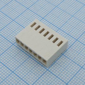 I-DS1070-SCV07, Корпус розетки на кабель  2.54мм, требуются контакты  T-DS1070-SC600