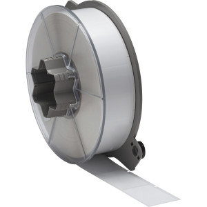 brd151832, A55-11-424 этикетки, синтетическая бумага, цвет-белый матовый, размер 25,40х50,80мм, 3000 шт/рул.