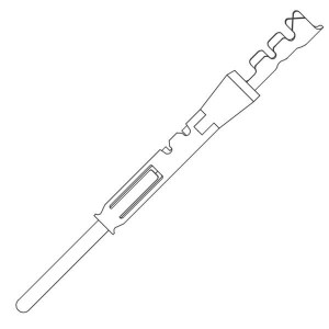 SM24WL-3S26, Стандартные цилиндрические контакты Trim Trio Pin Crimp 24 AWG Contact Sz 16