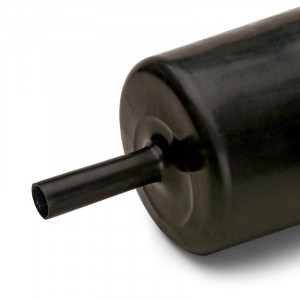 Трубка термоусадочная клеевая ТТ-(6Х)-235/40, Термоусадочная черная клеевая трубка 6:1, нарезка по 1.22 м