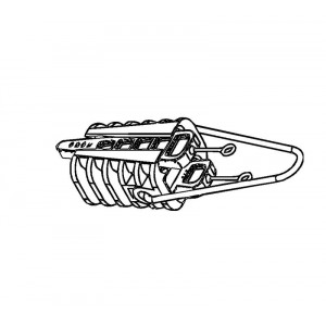 Зажим анкерный для проводов ввода DN 123 (2х16/4х25) (SO 25; PA 25х100) 10600119