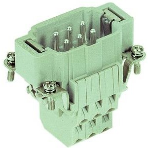 09330062672, Сверхмощные разъемы питания MALE INSERT HAN 6ESS CAGE CLMP