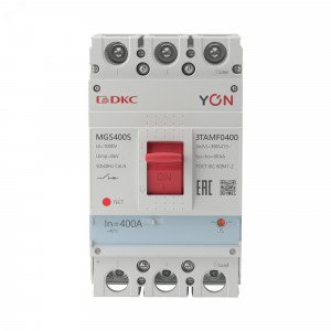 Выключатель автоматический MGS400 3P 320-400A 60kA YON MGS400S-3TAMF0400