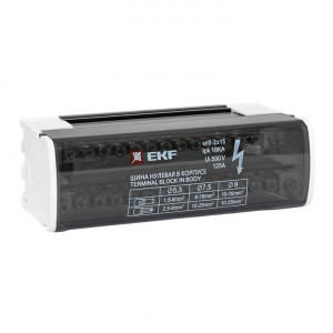 Шина нулевая в корпусе 2х15 sn0-2x15