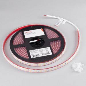 Лента герметичная RTW-PFS-B60-13mm 24V Cool 10K (14.4 W/m, IP68, 5060, 5m) 036443, Светодиодная лента RTW-PFS-B60, герметичная IP68 (PFS-полная силиконовая экструзия). Светодиоды 5060, 60 шт/м (300 шт на 5 м), белая плата, ширина 13 мм, скотч 3M. Цвет ХОЛОДНЫЙ 10000K, цветопередача CRI>80, угол 120°. Питание 24V, мощность 14.4 Вт/м (72