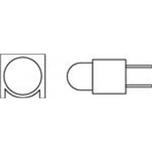 550-2304F, Светодиодные индикаторы для печатного монтажа HI EFF YELLOW DIFF