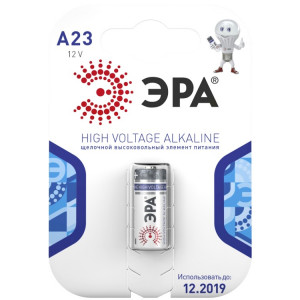 Батарейки A23-1BL SUPER Alkaline (40/160/17920) C0038449